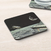 wetenschapscultuur, raketschildpadmotoren bier onderzetter (Linkerzijde)