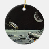  wetenschapscultuur, raketschildpadmotoren keramisch ornament (Voorkant)