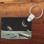  wetenschapscultuur, raketschildpadmotoren sleutelhanger (Voorkant)