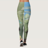 wetenschapscultuur, Rocket Blasting off Earth Leggings (Achterkant)