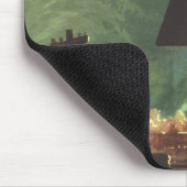  wetenschapscultuur, Rocket Blasting off Earth Muismat (Hoek)