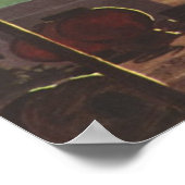 wetenschapscultuur, Rocket Blasting off Earth Poster (Hoek)