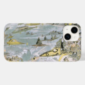  wetenschapscyclus Futuristische auto's, taxi's Case-Mate iPhone Case (Achterkant (horizontaal))