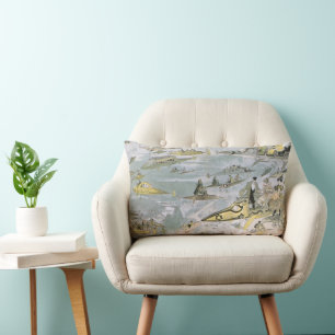 wetenschapscyclus Futuristische auto's, taxi's Kussen