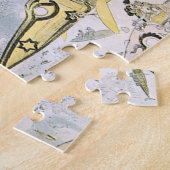  wetenschapscyclus Futuristische auto's, taxi's Legpuzzel (Zijkant)