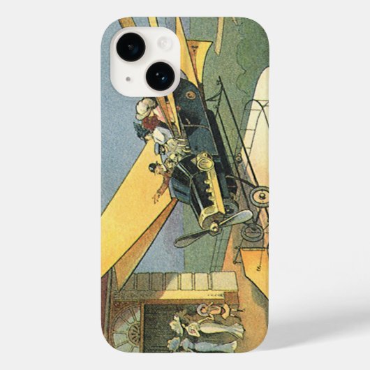 wetenschapscyclus Steampunk Converteerbare auto Case-Mate iPhone Case (Achterkant)