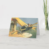  wetenschapscyclus Steampunk Converteerbare auto Kaart (Voorkant)