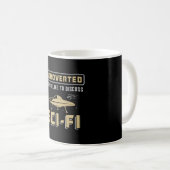 Wetenschapsdag Alien Space Science Nerds Gift Koffiemok (Voorkant rechts)