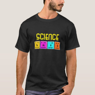 Wetenschapsdag biologie leraar microscoopcultuur t-shirt