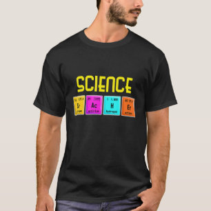 Wetenschapsdag biologie leraar microscoopcultuur t-shirt
