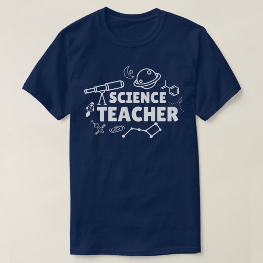 Wetenschapsdocent 9 t-shirt (Design voorkant)