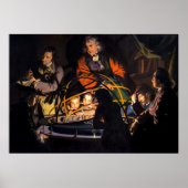 Wetenschapsdocent & Orderymodel Het zonnestelsel Poster (Voorkant)