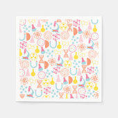 Wetenschapsdocent Papieren servetten (Voorkant)