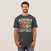 Wetenschapsdocent Scheikunde Biologie student T-shirt (Voorkant volledig)