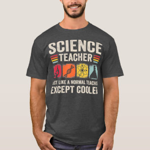 Wetenschapsdocent Scheikunde Biologie student T-shirt
