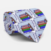 Wetenschapsdocenten cadeautjes, uniek boekenstapel stropdas (Opgerold)
