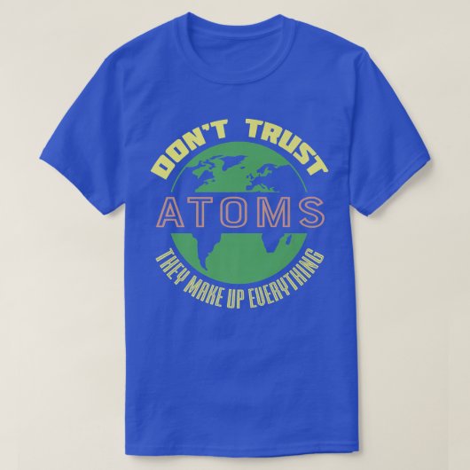 Wetenschapseducatief grappig ATOM Premium T-shirt (Design voorkant)