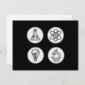 Wetenschapselementen Briefkaart (Voorkant / Achterkant)
