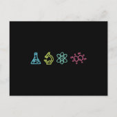 Wetenschapselementen Briefkaart (Voorkant)