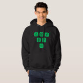 Wetenschapselementen Items Hoodie (Voorkant volledig)