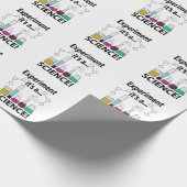 Wetenschapsexperiment Het is een wetenschap Cadeaupapier (Hoek)