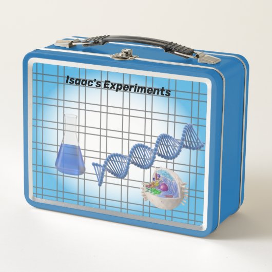 Wetenschapsexperiment Metal Lunchbox (Voorkant)