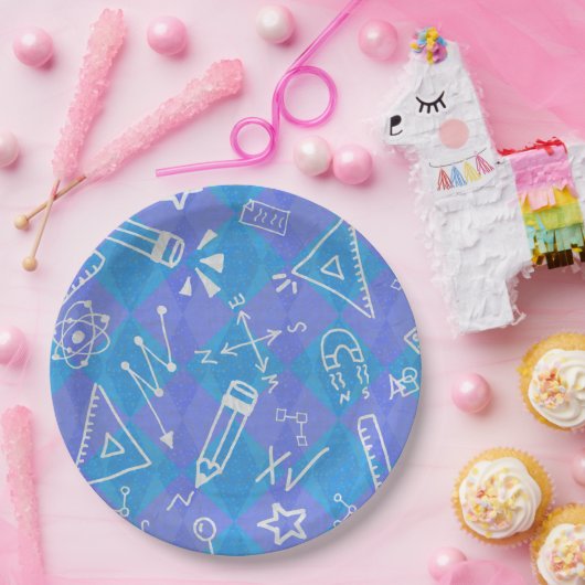 Wetenschapsexpert labo Scientist Chemist Birthday Papieren Bordje (Feest)