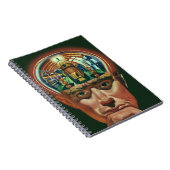 Wetenschapsfiche, Alien Brain in Laboratory Notitieboek (Rechterzijde)