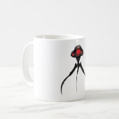 Wetenschapsfiche Alien Tripod-aanval! Koffiemok (Voorkant links)