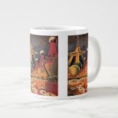  wetenschapsfiche Futuristic City Flying Car Grote Koffiekop (Voorkant rechts)