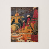  wetenschapsfiche Futuristic City Flying Car Legpuzzel (Verticaal)