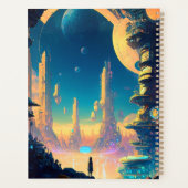 Wetenschapsfiche Futuristic City Planner (Achterkant)