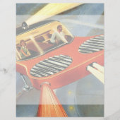  wetenschapsfiche Futuristische vliegende auto (Voorkant)