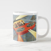  wetenschapsfiche Futuristische vliegende auto Grote Koffiekop (Rechts)