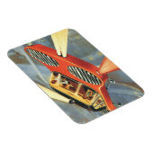 wetenschapsfiche Futuristische vliegende auto Magneet (Rechterzijde)