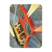 wetenschapsfiche Futuristische vliegende auto Magneet (Verticaal)