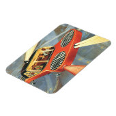 wetenschapsfiche Futuristische vliegende auto Magneet (Linkerzijde)