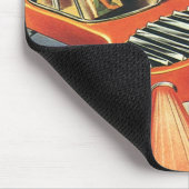  wetenschapsfiche Futuristische vliegende auto Muismat (Hoek)