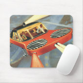  wetenschapsfiche Futuristische vliegende auto Muismat (Met muis)