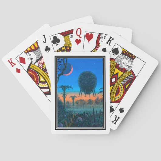 Wetenschapsfiche Interstellaire cruises Caspar Lin Pokerkaarten (Achterkant)