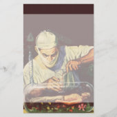 Wetenschapsfiche, Laboratory Mad Scientist Briefpapier (Voorkant)