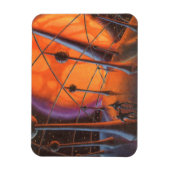  Wetenschapsfiche, Oranje zon en buitenaardse weze Magneet (Verticaal)