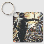 wetenschapsfiche Sci Fi futuristische machines Sleutelhanger (Voorkant)