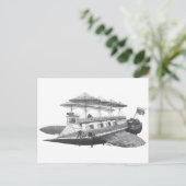 wetenschapsfiche Steampunk Airship Eclipse Briefkaart (Staand voorkant)