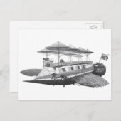 wetenschapsfiche Steampunk Airship Eclipse Briefkaart (Voorkant / Achterkant)