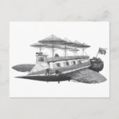 wetenschapsfiche Steampunk Airship Eclipse Briefkaart (Voorkant)