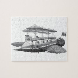  wetenschapsfiche Steampunk Airship Eclipse Legpuzzel