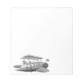  wetenschapsfiche Steampunk Airship Eclipse Notitieblok (Voorkant)