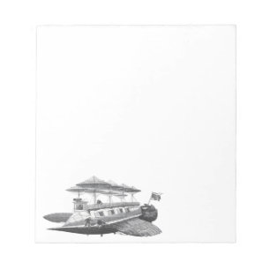 wetenschapsfiche Steampunk Airship Eclipse Notitieblok