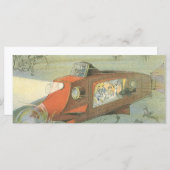 Wetenschapsfiche Steampunk-onderzeeër in Zee (Voorkant / Achterkant)